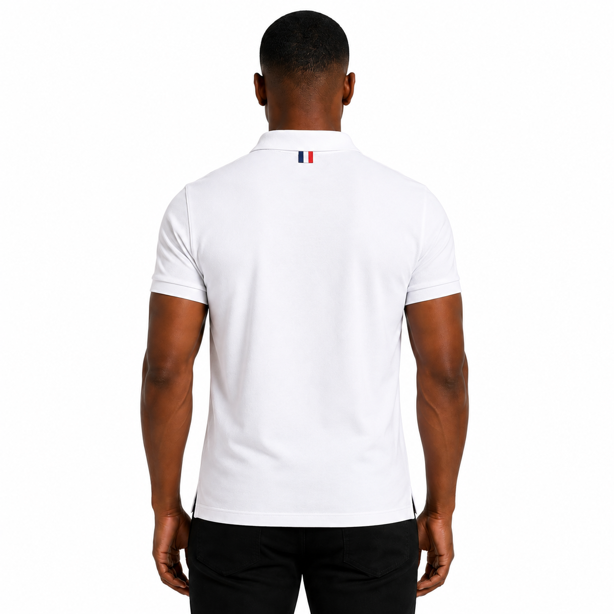 Polo Blanc Homme