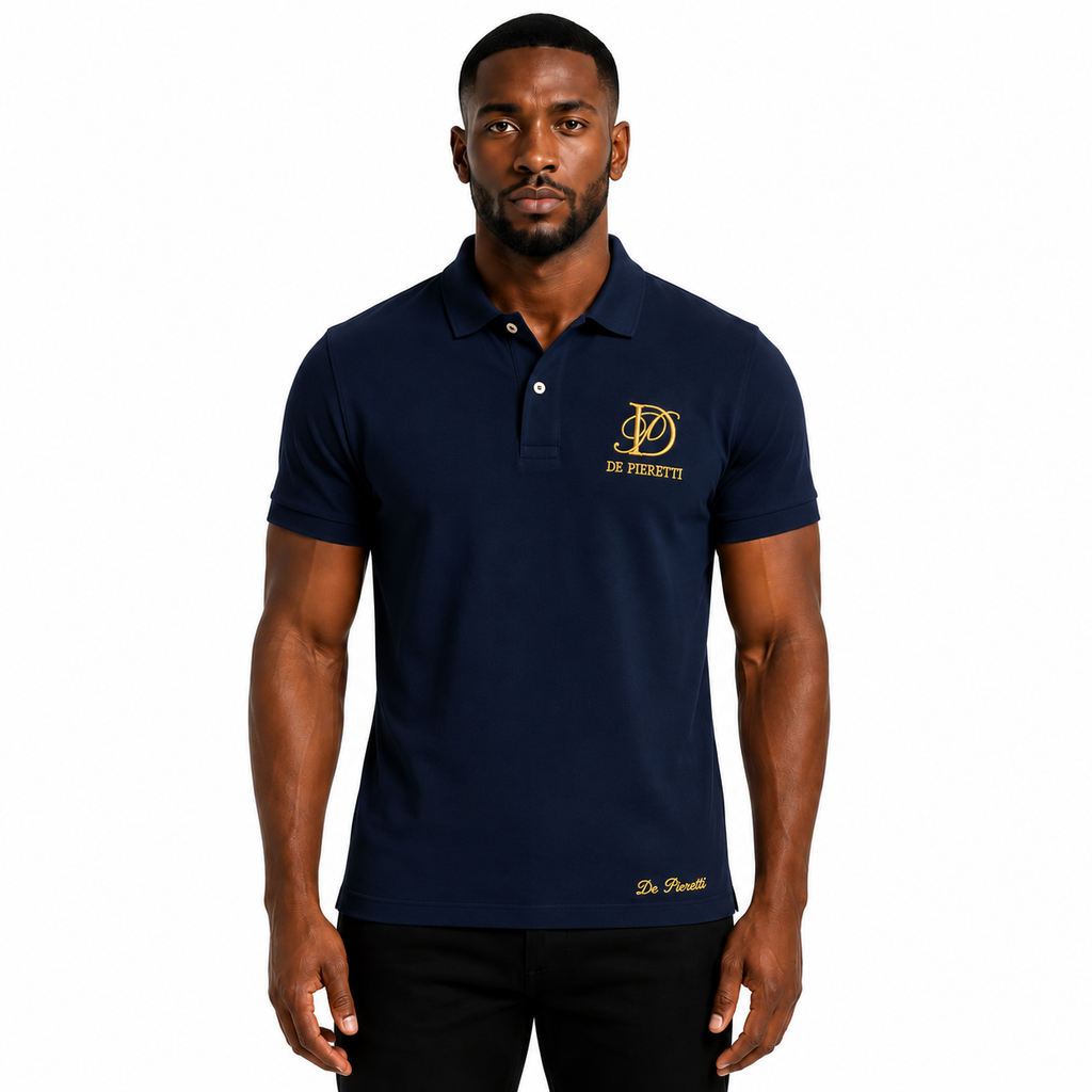 Polo Bleu Navy Homme