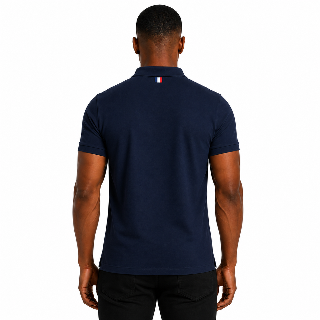 Polo Bleu Navy Homme