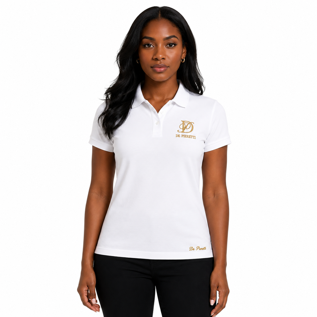 Polo Blanc Femme