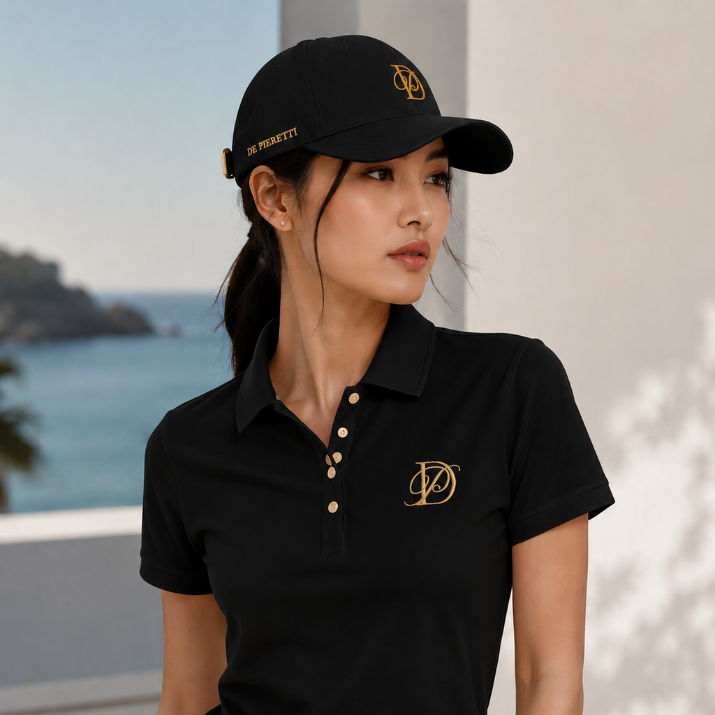 Casquette De Pieretti – Noir & Or