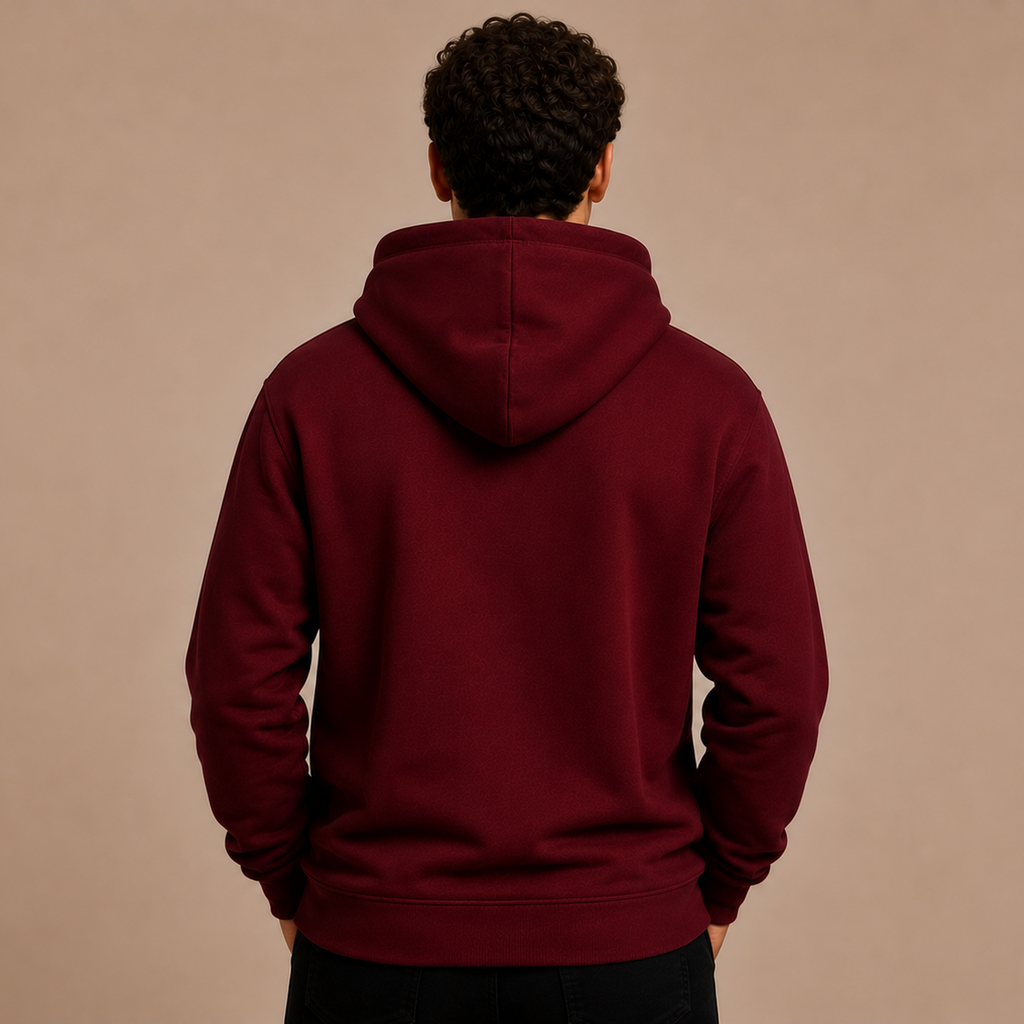 Hoodie Signature homme bordeaux édition limitée