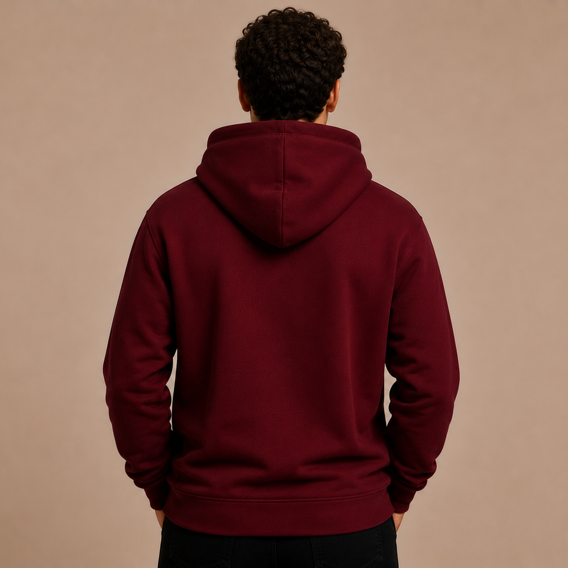 Hoodie Signature homme bordeaux édition limitée