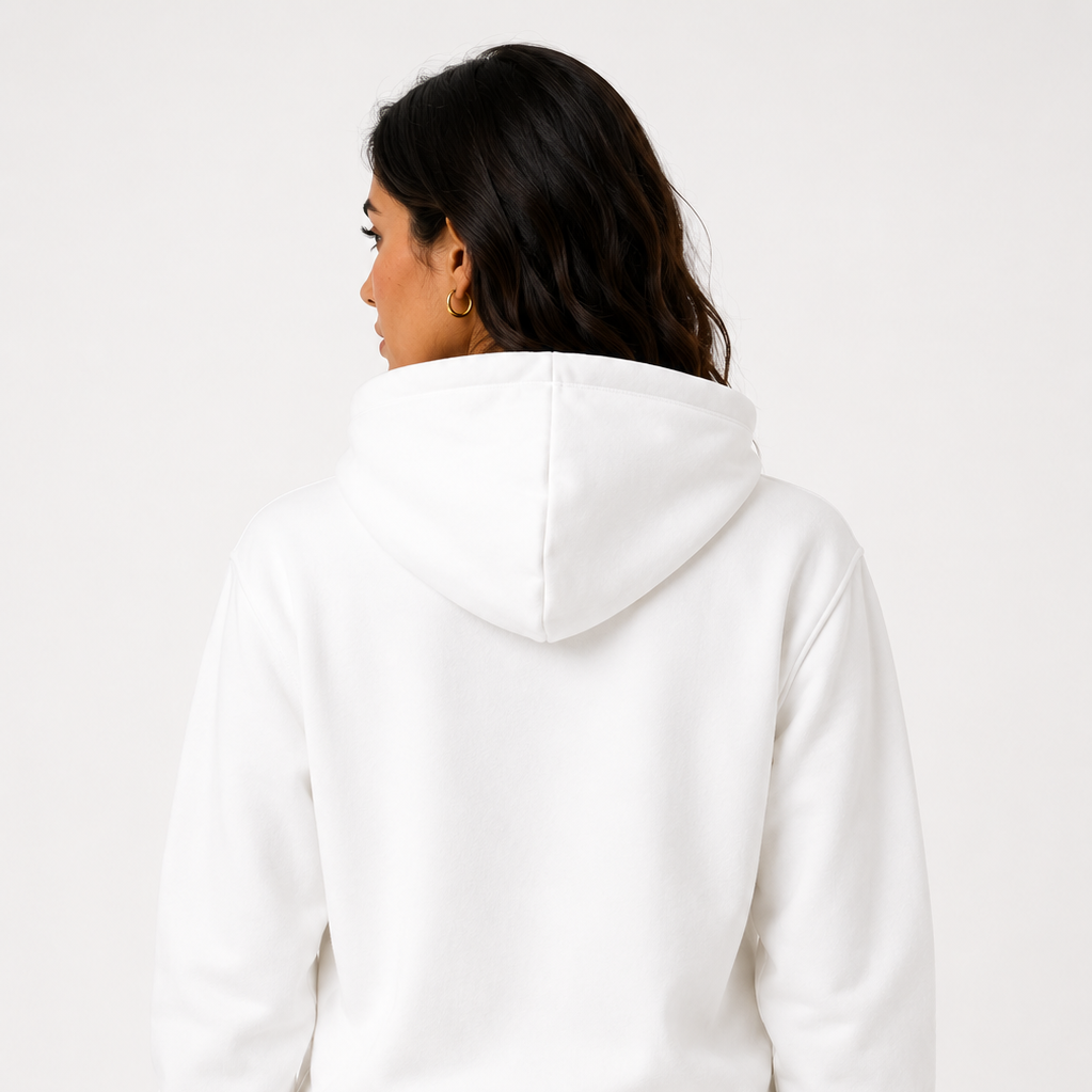 Hoodie Signature femme blanc édition limitée