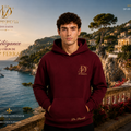 Hoodie Signature homme bordeaux édition limitée