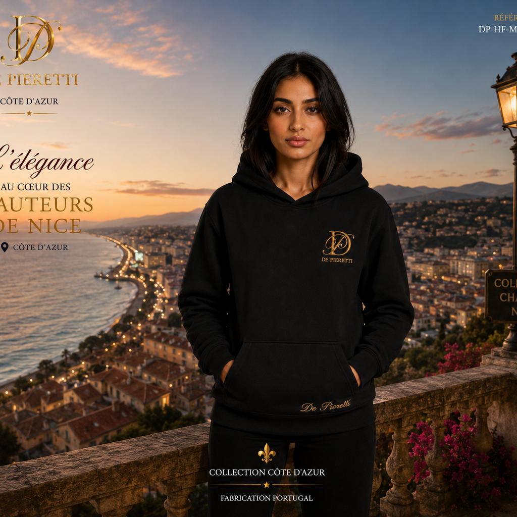 Hoodie Signature femme noir édition limitée