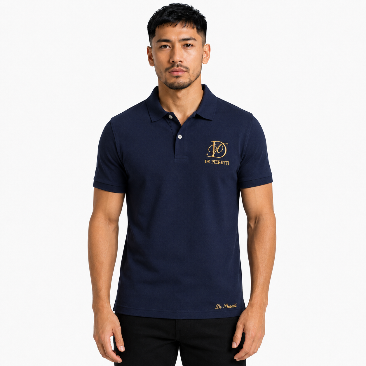 Polo Bleu Navy Homme