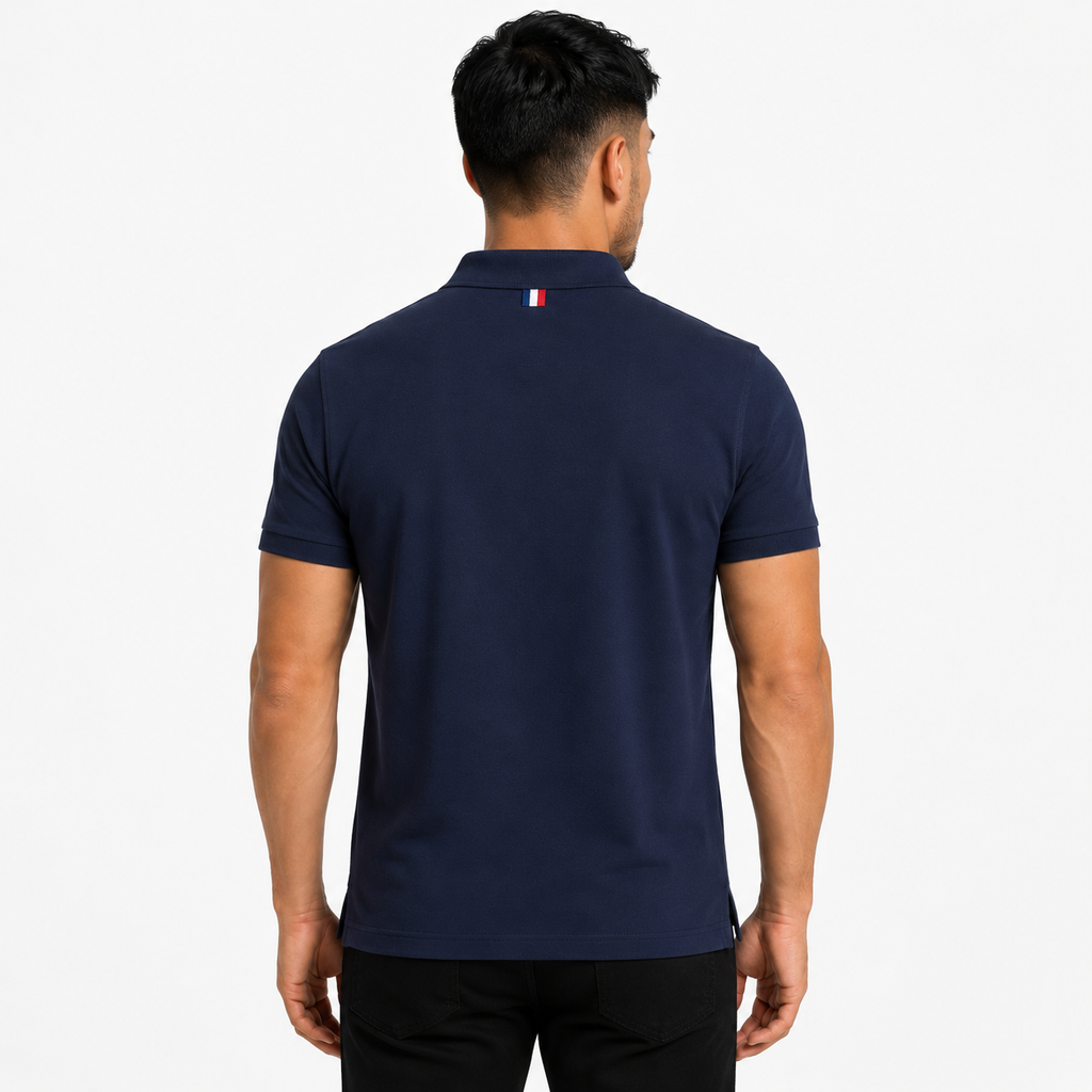 Polo blu navy da uomo