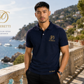 Polo blu navy da uomo